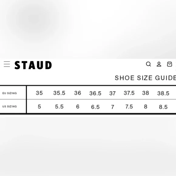 NIB [STAUD] Nevil Leather Wedge Mules In Goldie Women's Sz EU 38.5 / US 8.5 - Picture 12 of 12